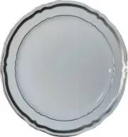 Raynaud Marie Antoinette Platinum Dessert Luncheon Plate 8 5/8” NEW