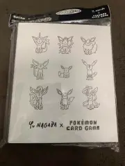 YU NAGABA × Pokemon Card Game Eevee Collection File 9 Pocket Refill 2023 Japan