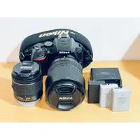 在飛比找蝦皮購物優惠-Nikon D5500 單眼相機 +18-55鏡頭 +18-
