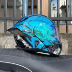 ORZ 摩托车头盔 男女 揭面盔 双镜 大尾翼 四季 3C认证 新国标A