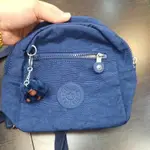 *KIPLING 深藍色迷你小後背包-19*20CM $599