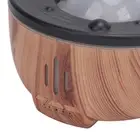 (100‑240V EU Plug)Aromatherapy Humidifier 300ml Timer Wood Grain Essential JY