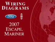 2007 Ford Escape Mercury Mariner Wiring Diagrams Schematics Manual