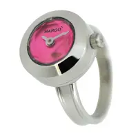 在飛比找Yahoo奇摩購物中心優惠-MANGO 星光閃爍淑女戒指錶(MA1004A-16)-15