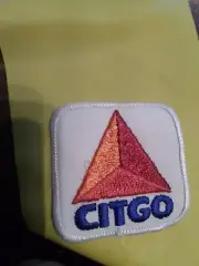 CITGO PATCH. GAS/OIL. SEW OR IRON ON NEW OLD STOCK sew or iron on