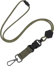 NAMOARLY Breakaway Lanyard with Heavy Duty Hook for Id Cards and Keys Portable Multi Function Neck Strap Lanyard for Office Outdoor and Travel Use