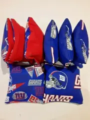 8 Cornhole Bag Set Corn Hole N. Y. New York Giants