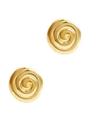 Louis Abel Uzu Mid 18kt Gold Vermeil Earrings ONE SIZE