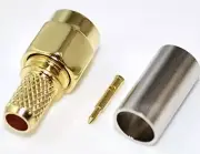 SMA male plug crimp for RG58 RG142 RG400 RFC195 cable RF Coax connector adapter