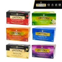 在飛比找momo購物網優惠-【Twinings 唐寧茶】經典茶包 25包x1盒(仕女伯爵