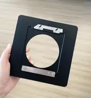Metal Lens Board for Toyo to Linhof Technika Large Format 158x158mm to 96x99mm