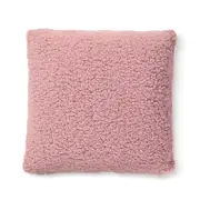 Bedding House Sherpa Mauve 45x45cm Filled Cushion
