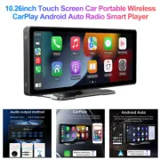 10.26" Portable Car Stereo Wireless For iOS CarPlay Android Auto IPS Radio USB (for: Audi)