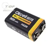 USB Rechargeable 9V 900mAh Lipo Battery For RC Helicopter Microphone New