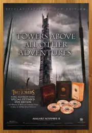 2003 The Lord of the Rings The Two Towers DVD Print Ad/Poster Movie Promo Art