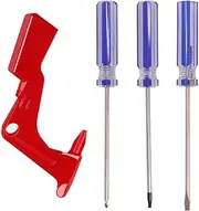 Extra Strong Trigger Power Switch Button,Power Switch Button Absolute Vacuum Cleaner, Include 1 Switch Button Trigger Replacement 3 Screwdriver Flexible Switch Button Repair Tool for V10 V11