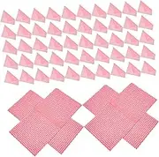 Vaguelly 100pcs Reusable Non Woven Kitchen Dish Cloths Super Absorbent Cleaning Rags Quick Drying Dish Towels for Efficient Kitchen Cleaning for Oil and Stain Removal