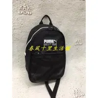 在飛比找Yahoo!奇摩拍賣優惠-PUMA 女 尼龍/仿皮革 休閒 出遊 小後背包 07739