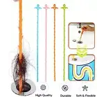 Clog Drain Snake Cleaner Tool Auger Hair Catcher Remover Kitchen Sink Toilet Tub