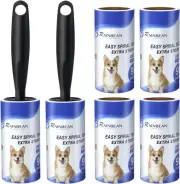 Lint Rollers for Pet Hair Extra Sticky, [540 Sheets/6 Refills] Lint Roller with
