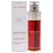 Double Serum Complete Age Control Concentrate by Clarins for Unisex - 3.3 oz ...
