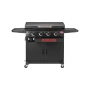 Char-Griller Premium Flat Iron 4 Burner Griddle Gas BBQ