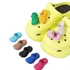 3D Mini Croc Cartoon Cute PVC Shoes Charms Decor For Crocs And Jibbitz 1 pc AU