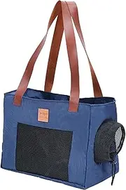 Cat Carrier | Pet Carrier | Portable Pet Travel Bag, Breathable Mesh, Suitable for Long and Short Travel, Travel, Camping Outdoors