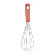 eKu Upcycle Soft Grip Kitchen Balloon Whisk - Salmon Pink