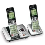 VTech CS6529-2 DECT 6.0 Phone Answering System with Caller ID/Call Silver