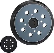 5 Inch 8 Hole Sandpaper - 5 Inch Round Hook and Loop Sandpaper, Portable Sanding Discs Sandpaper | 8 Hole Self-Adhesive Flocking Dustless Random Sanding Discs for Vehicles Automotive