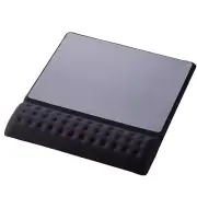 ELECOM Mouse Pad with Integrated Wrist Rest Wide COMFY Reduces Fatigue Easy to U