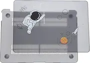 Uonlytech 1pair Laptop Cover Shell Case for Air TPU Transparent Protector All-Around Scratch Resistance Easy Application Design for Notebook