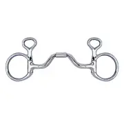 Myler Bits Myler Med Baucher Low Med Wide Ported Barrel MB33