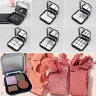 with Mirror DIY Cosmetic Box Multi-grids Eye Shadow Palette DIY Make Up Tool