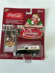 Vintage 2001-2004 Playing Mantis Coca Cola 1933 Willys Panel Van 1/64 Diecast