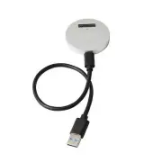 Silver USB3.1 Type C To PCI-E SSD M.2 NVME Enclosure External Reader Converter q