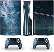 DolDer Skin Sticker for PS5 Slim Console, Vinyl Skin Stickers Protective Film for PS5 Slim Controller (S0066)