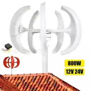 Wind Turbine Generator 5 Blades Charger Controller Windmill Power DC 12V/24V AU