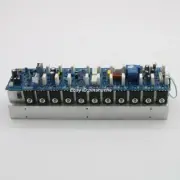 1500W HiFi TTC5200 TTA1943 Mono Power Amplifier Board High Amp With Heatsink