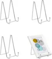 6 Inch Plate Stands for Display, 3 Packs Plate Holder Display Stand, Metal Frame