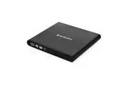 Verbatim Slimline CD/DVD optical disc drive Black DVD-RW [98938]