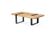 Aline Reclaimed Hardwood Rectangular Coffee Table - Natural