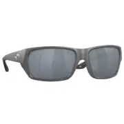 Costa Tailfin Matte Gray Sunglasses w/Gray Silver Mirror 580P M 06S9113-91131060