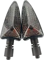 Motorcycle Indicators Flowing Turn Signal Lights Front/Rear Lamp Turn Signal Light For Ap&ri&li&a RS4 125 RSV 4R SR Motard 125 SXV 550 Caponord 1200(36mm smoked)