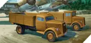 Academy 1/72 German Cargo Truck E/L Plastic Model Kit [13404]