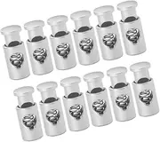 Milisten 12Pcs Convenient Skewers Clips Heat Resistant Wire Buckles for BBQ Nonskid Design for Secure Grilling Durable and Lightweight Barbecue Accessories Kit