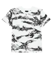 Givenchy Kids Printed white T-shirt