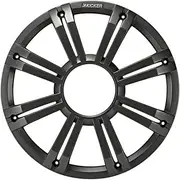 Kicker KMG10 10-Inch (25cm) Grille for KM10 and KMF10 Subwoofer, LED, Charcoal