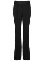 Helmut Lang Stretch-twill Bootcut Trousers - Black - 2 (UK6 / XS) 2 (UK6 / XS)